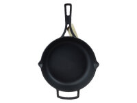 Brizoll Feuerpfanne mit Stiel 260 x 60 mm aus Gusseisen