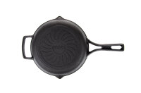 Brizoll Feuerpfanne mit Stiel 260 x 60 mm aus Gusseisen