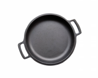 Gusseisen Kochtopf 6 L mit Grillpfanne