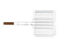 Universal Grillkorb  60 cm mit Holzgriff