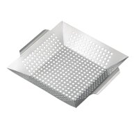 Grillkorb aus Edelstahl 35x31cm