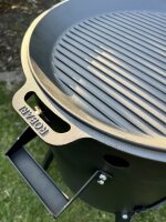 Kasan 12 Liter mit Grilldeckel Gusseiaen mit Ofen Gulaschkessel
