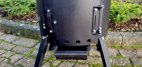 Kasan 12 Liter mit Grilldeckel Gusseiaen mit Ofen Gulaschkessel